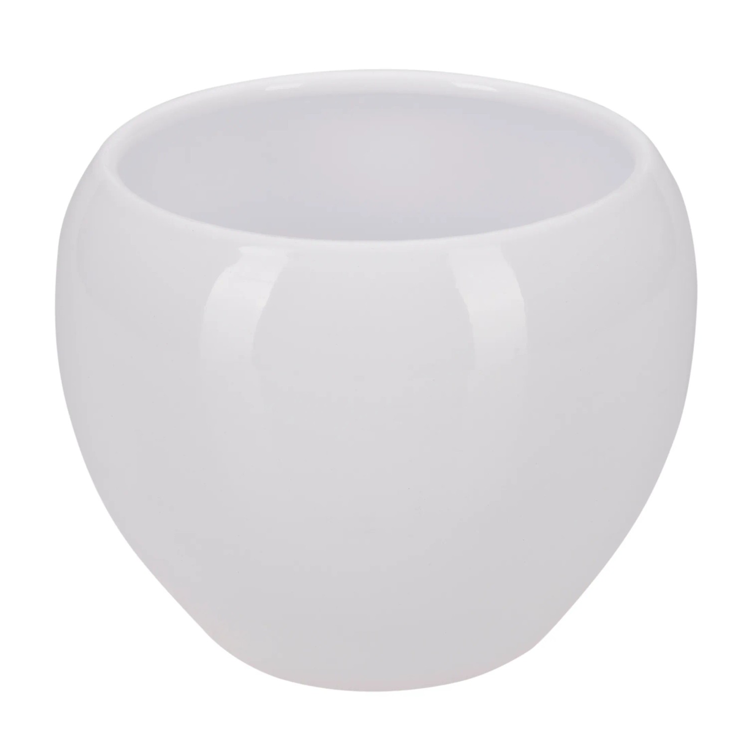 Osłonka ceramiczna Kula biała - śr. 16 cm
