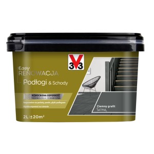 Wiadro farby do podłóg t.b.t., ciemnoszara, do podłóg i schodów.