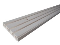 Gardinia Szyna sufitowa 3-torowa 210 cm biała Gardinia Szyna sufitowa 3-torowa 210 cm biała