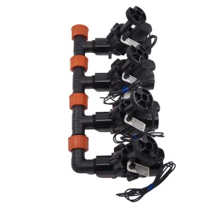 t.b.t. do nawadniania podziemnego, kolektor wielokrotny z zaworami.