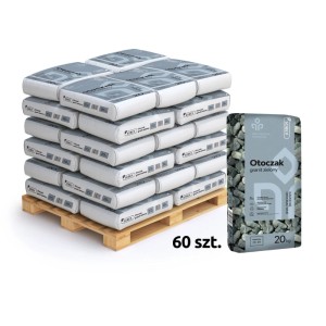 Sobex Otoczak granitowy zielony 20-40 mm - 60 x 20 kg