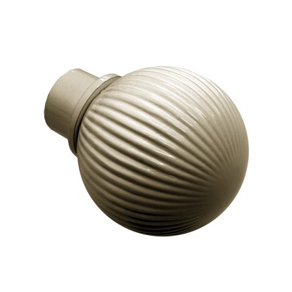 Karnisz CITY zakończenie Kula 25 mm mosiądz 2 szt.