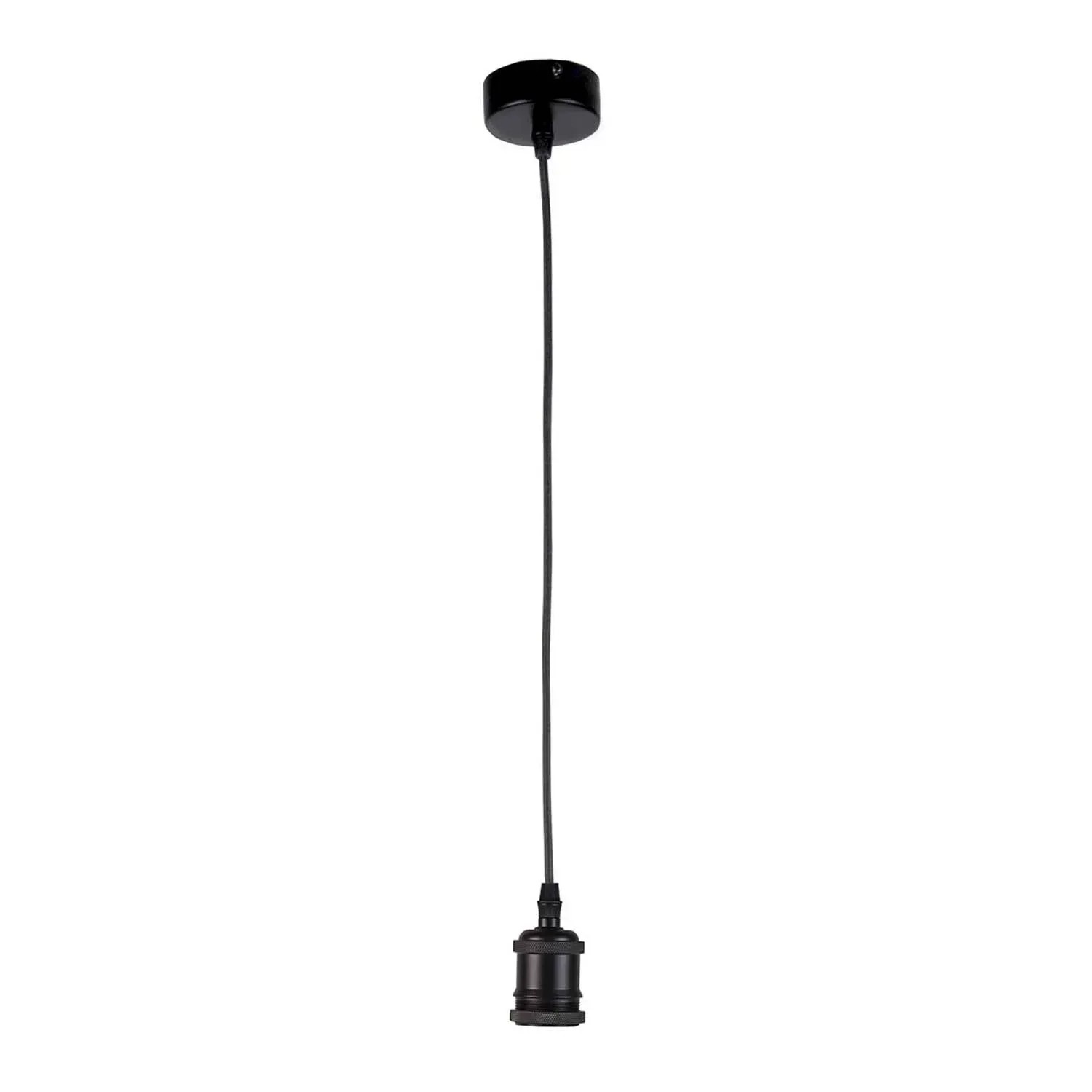 Goldlux Zawiesie NOLA 1xE27 max. 20W 100 cm czarny mat