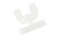 Gardinia Stoper ruchomy biały 6 sztuk