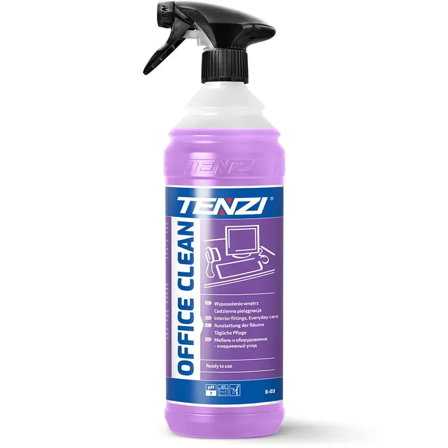 Tenzi Płyn do mebli i wyposażenia biur Office Clean 1 litr