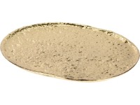 Talerz na świece Metal Gold