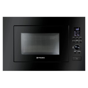 Pyramis Kuchenka mikrofalowa czarna 30 cm