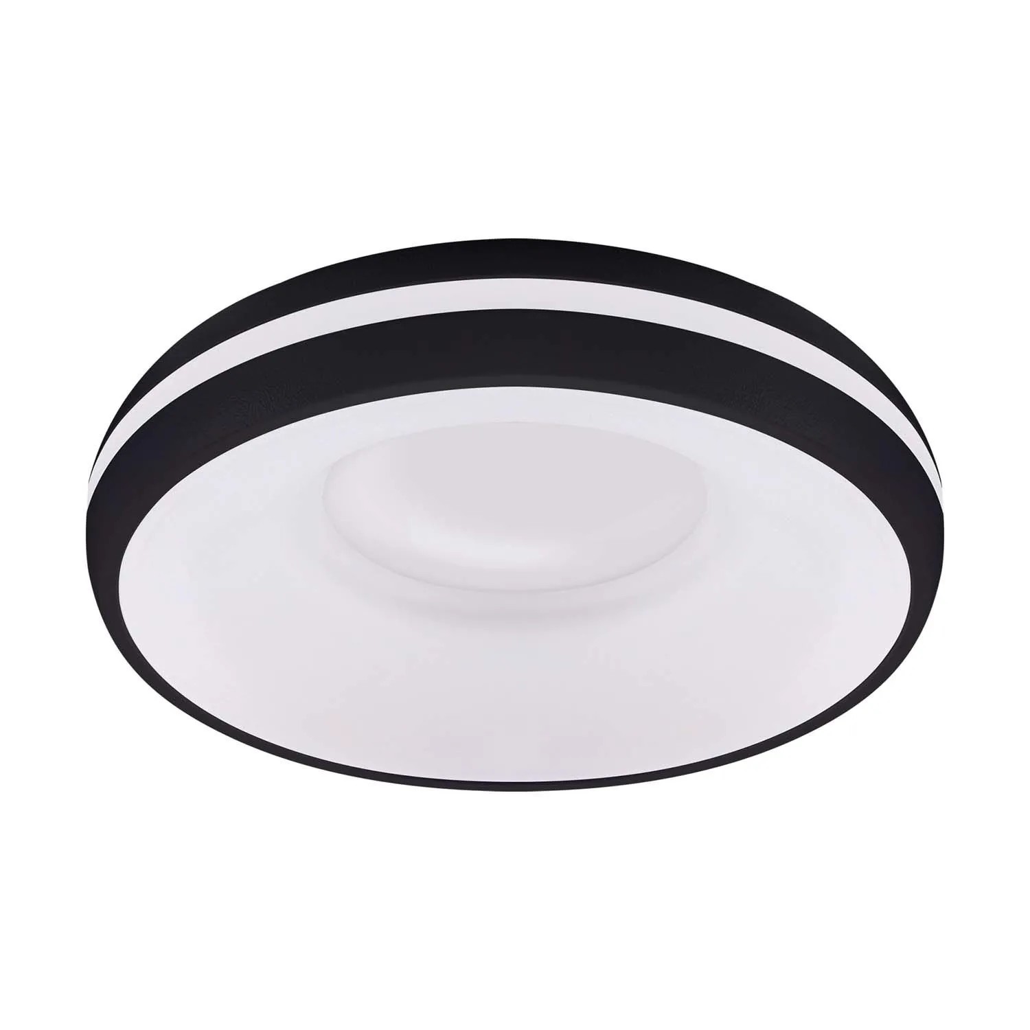 Struhm Lampa podtynkowa OFRA C 1xGU10/MR16 35W śr. 9,5cm czarna