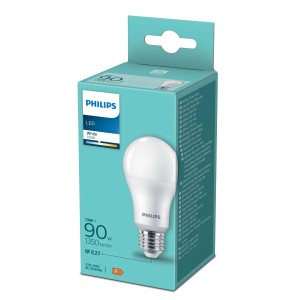 Żarówka LED E27 Philips w opakowaniu. Energooszczędna żarówka LED do lamp i opraw.