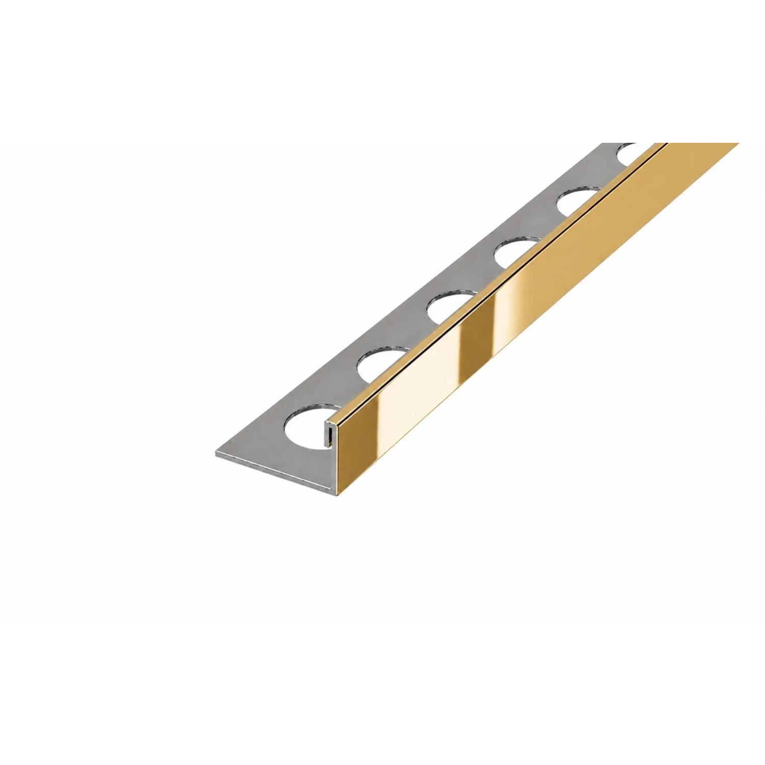 Eviso Listwa wykończeniowa L złoty połysk 12,5 x 2700 mm