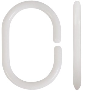 Sepio Kółeczka do załon kpl.12 szt białe 5,8x3,9