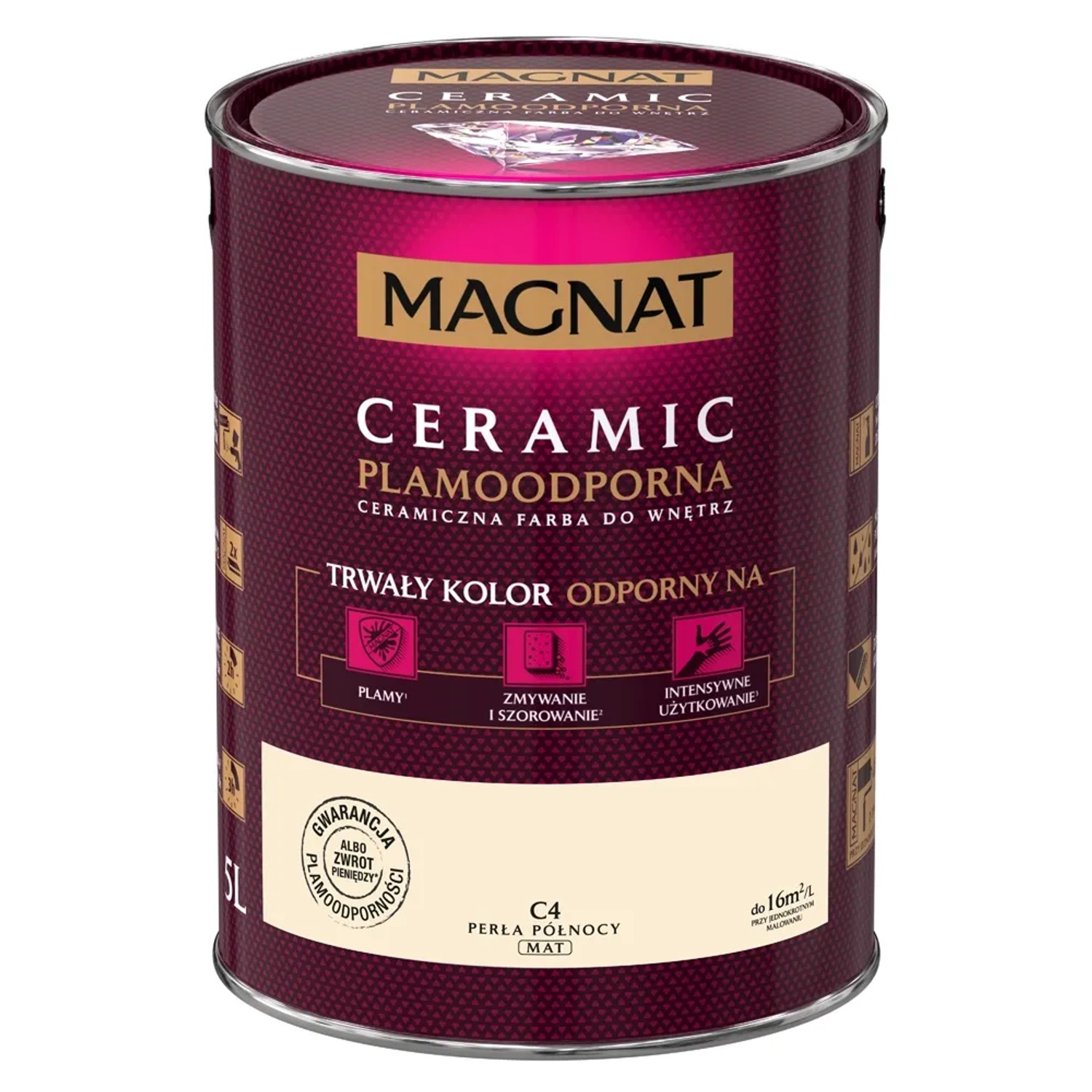 Farba Magnat Ceramic perła północy 5 l