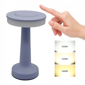 Düwi Lampka stołowa ładowalna MARIA 2W 3000/4200/6500K 125lm IP44 niebieska