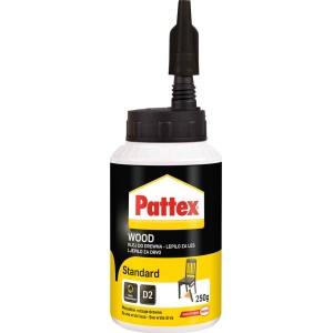 Pattex Klej do drewna Standard, butelka 250g z aplikatorem.
