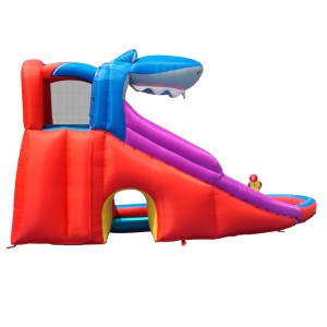 Dmuchany wodny plac zabaw REKIN - 240 x 450 cm