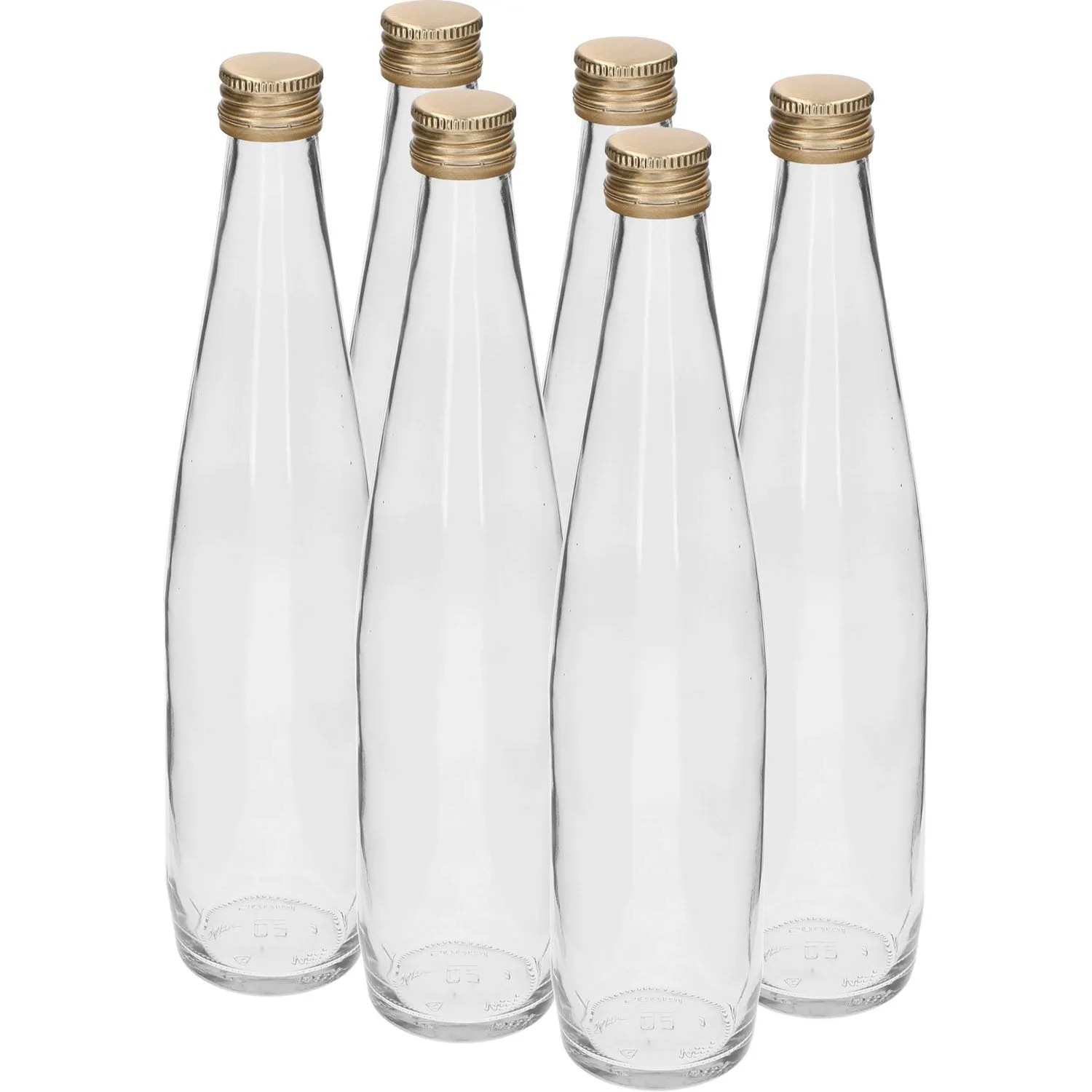 Butelka Klubowa z zakrętką 500 ml - 6 szt.