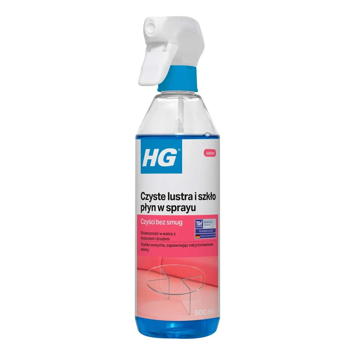HG Płyn do luster i szkła 500 ml