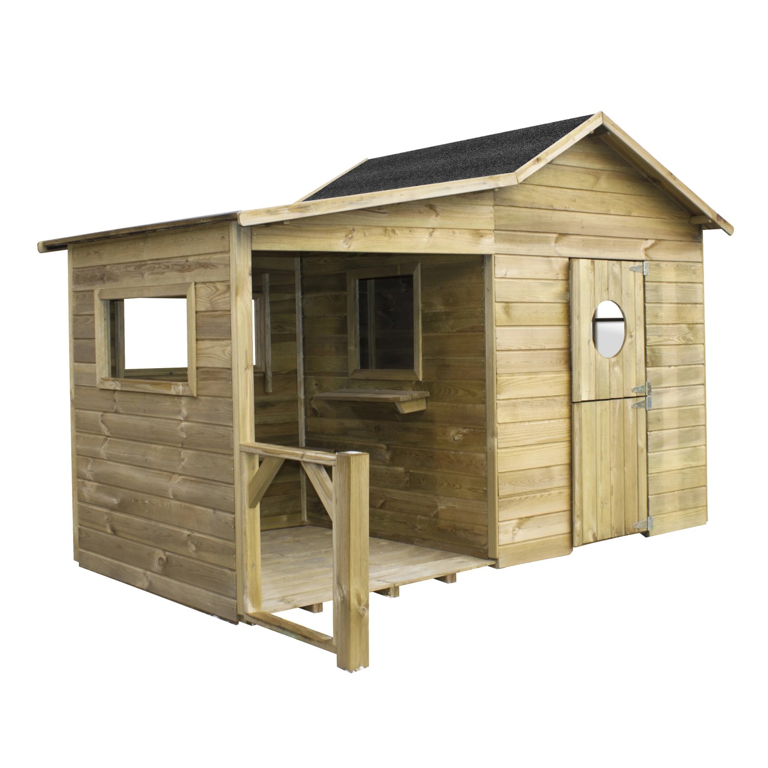 4IQ Domek ogrodowy dla dzieci Ami 240 x 192 x 173 cm