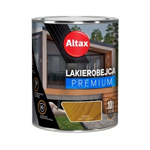 Puszka lakierobejcy Altax, kolor orzech, do użytku zewnętrznego.