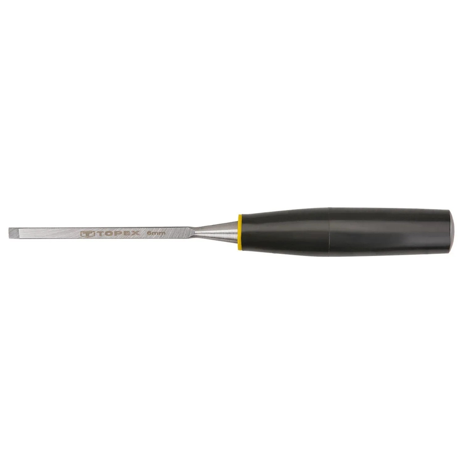 Topex Dłuto z uchwytem plastikowym - 6 mm