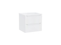 Mirano Zestaw Selvia Szafka Z Umywalką Biały 50 Cm