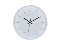 Zegar Scandi biało-czarny 30 cm
