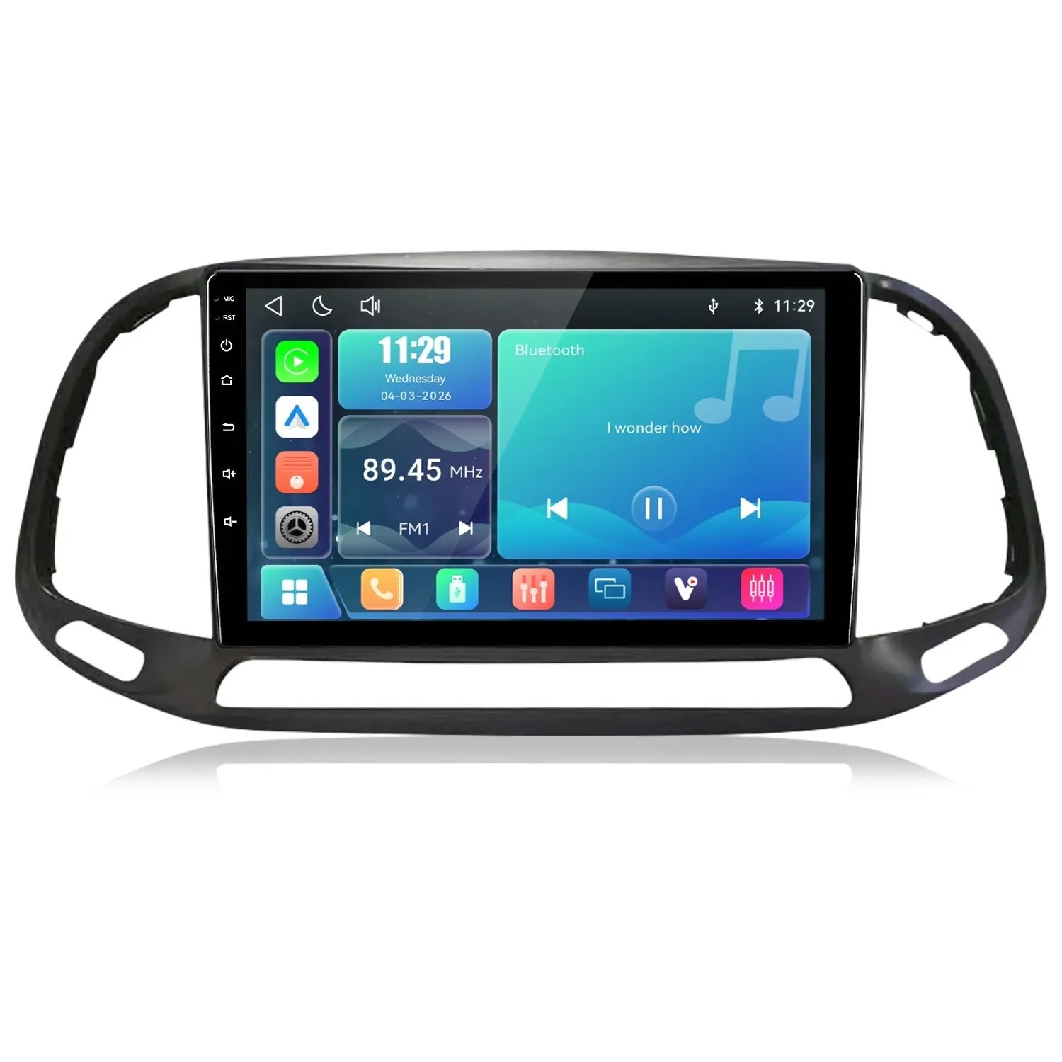 Junsun Radio Samochodowe Do Fiat Doblo 2015-2019 Linux