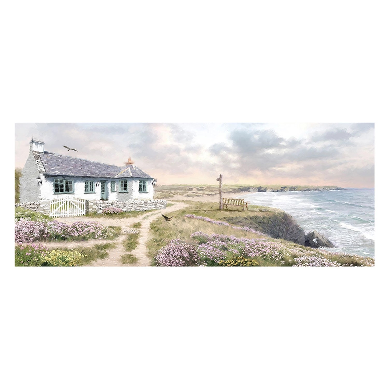 Obraz Canvas LILAC COAST 60 x 150 cm