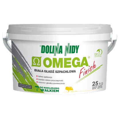 Gładź Omega Finish 25 kg biała