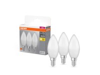 Osram Żarówka LED BASE CLASSIC A40 FR 5,5W E14 470 lm 2700K 3 szt. Osram Żarówka LED BASE CLASSIC A40 FR 5,5W E14 470 lm 2700K 3 szt.