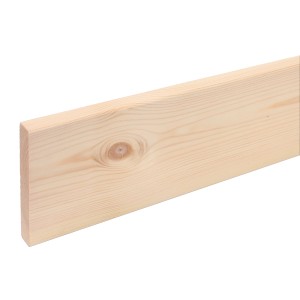 Strugana deska drewniana, jasny kolor, dobra do projektów z drewna.