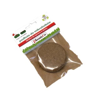 t.b.t. Podłoże do mikrolistków, okrągłe, zapakowane.