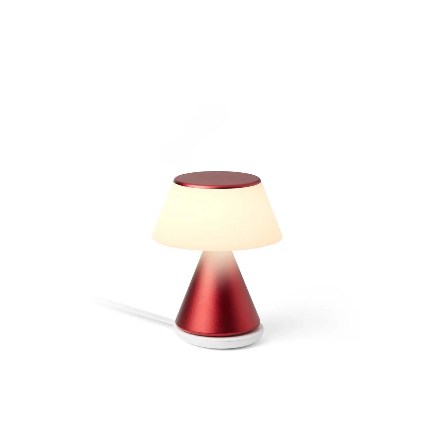 Lampa LED Lexon Luma M Ciemnoczerwona