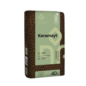 Keramzyt ogrodniczy frakcja 8-20 mm - 40 l