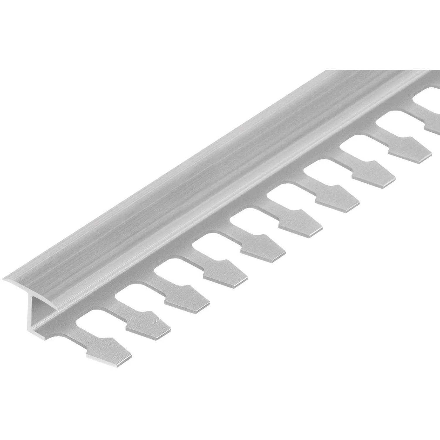 Cezar Profil aluminiowy do glazury Naturalny 14x08x2500 mm
