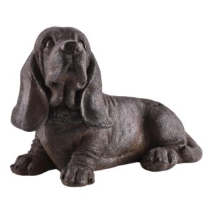 Figurka pies leżący - 26 cm