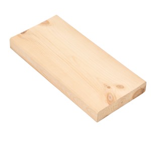 Strugana deska drewniana, jasny kolor drewna, idealna do projektów DIY.