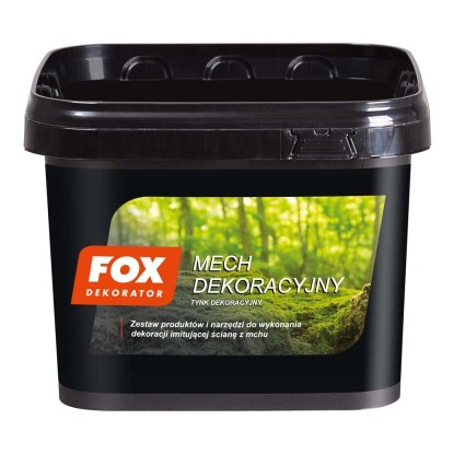 Zestaw dekoracyjny FOX efekt mchu 3,5m2