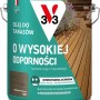 Puszka oleju do drewna na tarasy, odcień dymione drewno, mat. Chroni przed wodą i promieniowaniem UV.