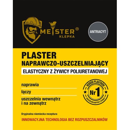 Plaster naprawczo uszczelniający antracyt 40g