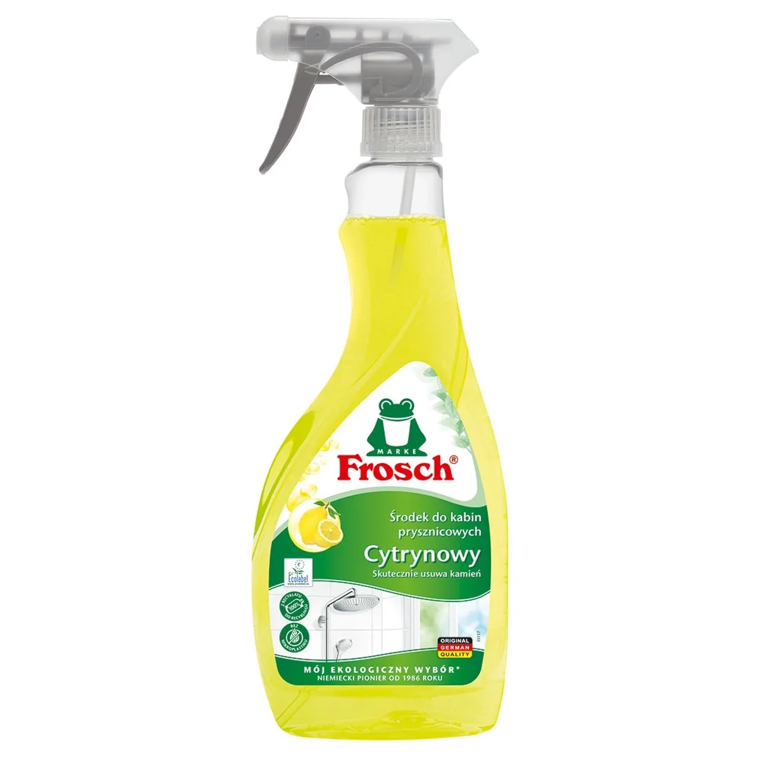 Frosch Płyn do mycia kabin prysznicowych cytrynowy 500 ml