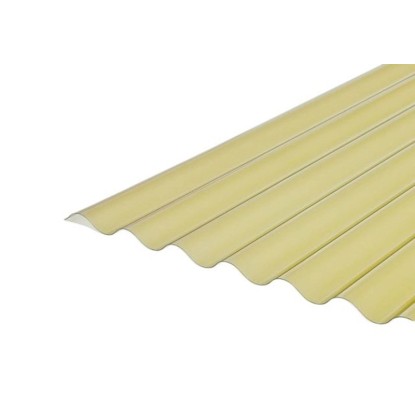 Onduline Płyta dachowa PVC Falsita 76/18 dymna 0,7 mm 90x250 cm