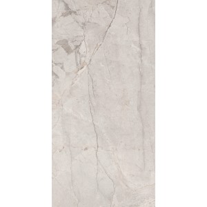 Płytka podłogowa t.b.t. imitująca marmur, beżowo-szara.