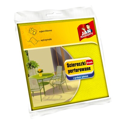 Jan Niezbędny Ściereczki perforowane 3 szt.