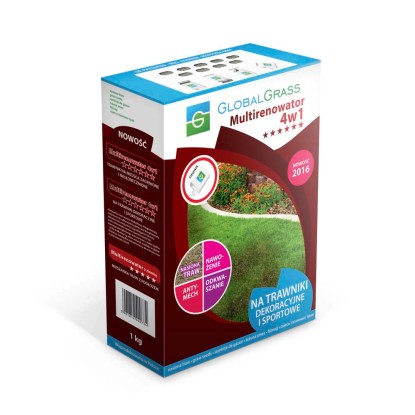 Global Grass Mieszanka traw Multirenowator 4w1 1 kg
