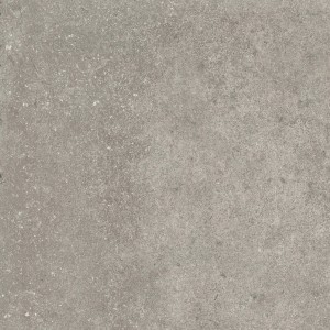 Szara płytka podłogowa o lekko teksturowanej powierzchni.