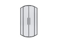 Kabi Kabina prysznicowa XS R55 80 czarna Kabi Kabina prysznicowa XS R55 80 czarna