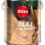 Altax olej do drewna, bezbarwny, puszka 10L na tarasy, podłogi i meble ogrodowe.