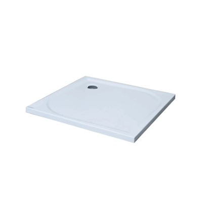 Centrum Brodzik kwadratowy Orfeusz biały 90 cm x 90 cm x 4 cm