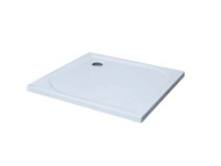 Centrum Brodzik kwadratowy Orfeusz biały 90 cm x 90 cm x 4 cm